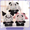 2024 Hot Sale Wholesale Anime Panda Cinnamoroll Melody plush Toys Children's Games Playmates Holiday Gifts Room Decor Holiday Gifts
