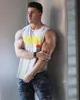 mens New Arrival Training Wear Oneck Quick Dry Mens Tank Tops Causal Summer Tops Bodybuilding Fitn Power Undershirt h2CA#