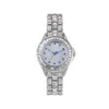 Luxusmenschen Beobachten Sie Frauen Mode Diamond Round Dial Womens Watch Personalisierte vielseitige Quarz