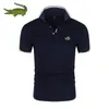 nuova maglietta Lacoste Polo di alta qualità per uomo Nuova t-shirt Polo uomo Camicia ricamata maschile T estiva per uomo Top Polo q4aG #