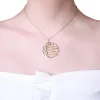 Kettingen Gepersonaliseerde Stamboomketting Met Naam Voor Vrouwen Goud Roestvrij Staal Aangepaste Ketting Mannen Verklaring Sieraden Kerstcadeau