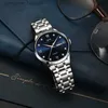 Wristwatches Blue mens mechanical spherical luxury brand I W dual calendar automatic Jan movement waterproof logoC24325