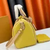 Pillow Bag Lady Macaroon Handbag Purse Genuine Leather Totes Fashion Embossed Color Letters Adjustable Shoulder Strap Gold Hardware Zipper Closure Bags