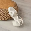 Dickbesohlte Feen-Stil-Sandalen, Flip-Flops für Damen, Sommer-High-End-Biskuitkuchen mit weicher Sohle, erhöhter Linienriemen, Damenschuhe, Sandalen, Absätze 240228