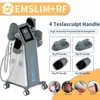 Slimming Machine 1139A R-F Emslim With 2 Handles Ems Muscle Stimulator High Intensity Electromagnetic Radiofrequency R-F Deep H