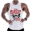 Neue Turnhallen Kleidung Cott Muskel Bodybuilding Tank Top Bodybuilder Herren Ropa Homme Tops Singlet Erkek Sleevel Singlet Männer x50N #