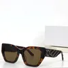 Lunettes de soleil pour femmes et hommes été TY7187U style UV400 lunettes rétro à monture complète avec monture