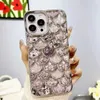 携帯電話のケース韓国3DかわいいスケールiPhone 11 13 12 14 Pro Max Woman Business Shockproof Bumper Back Cover Gifth