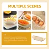 Dinnerware Sets 60 Pcs Sushi Wooden Boat Paper Plates Serving Bowl Tray Appetizer Palm Leaf