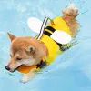 Westen Niedliche Schwimmweste für Hunde, Sport-Sicherheitsrettungsweste, Hundekleidung im Pool, verstellbare Westen, Schwimmanzug für Welpen, für alle Hunde