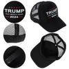 Bonés de bola Trump 2024 Bandeira dos EUA Chapéu de beisebol Trump Chapéu de algodão ajustável Camo Trump Supporter Hat J240325