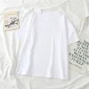 T-shirt da donna Horror gotico con stampa teschio manica corta Tee Shirt Harajuku Punk Abbigliamento Streetwear Top T-shirt oversize Y2k 47DO #