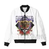 新しいFi Women/Men's 3D Print Grateful Dead Band Zipper Bomber Jackets Men Mens Mens Coat Zip Up Jackets e0bs＃