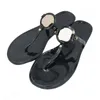 Mulheres sandálias designer slides planos branco preto marrom rosa verde ouro amarelo tecido sólido chinelos mulheres verão sapatos flip-flops tamanho 36-41