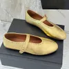 مصمم نساء اللباس أحذية Alalass أعلى جودة Mary Jane Ballet Flats جوف