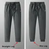 2024 Nouveau hiver épais chaud polaire pantalons de survêtement hommes joggeurs vêtements de sport noir gris décontracté pantalon de survêtement grande taille 6XL 7XL 8XL 01MT #