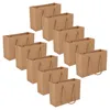 Opbergzakken 10 stuks papieren zak verpakking draagtas voor geschenkkraft draagbare kleine rug
