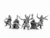 10pcs Renegade Death Squad Heretics Soldiers Modèle miniature Tableau de jeu Soldat Figures Modèle non peint