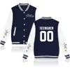 KPOP Stray Kids Baseball Jacket Bomber Jacket Women/Men Album Yellow Wood Casual Speat Hit Hop Hop Streetwear Clothes S4JH##