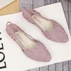 Chaussures décontractées pour femmes, mode d'été, talon moyen, pente, antidérapantes, sandales à fleur unique, enveloppe confortable pour vêtements extérieurs