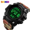 SKMEI Outdoor Sport Watch Men Countdown Alarm Clock Fashion Watches 5Bar Waterproof Digital Watch Relogio Masculino 1384157w