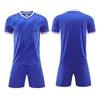 Uniforme de Football personnalisé, maillot d'entraînement imprimé, ensembles de vêtements de Football pour adultes et enfants, manches courtes, 240318