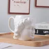 Kupalar İskandinav yaratıcı kadın ne gram fincan apollo David seramik ev kupa roman heykel kahve sanat modelleme bardakları