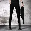 Skinny Jeans Men Black Streetwear Classic Hip Hop Stretch Jeans Slim Fit Fi Biker Style Tight Dropship Jeans Male Pants V3VA#