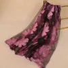 Sarongs تصميم جديد أزياء وشاح أحمر مطبوع وشاح طويل الزهرة حقيبة شاطئية نسبة سرقة شال 180 * 70 سم 24325