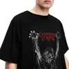 Death Metal Band Cannibal Corpse Power Merch Shirt voor mannen vrouwen Gothic Music Amazing 100% Cott Tee Shirt All Seass Kleding g2h9#