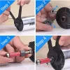 Trimmers 800w Electric Wood Router Woodworking Electric Trimmer Wood Milling Hine Power Carpentry Tools with 6.35mm Milling Cutter