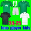 Ierland voetbalshirt Eurocup 2024 kindertenue BROWNE OBAFEMI Home Away 24/25 Nationale kwalificatie Classy Special 2025 voetbalshirt Groen Wit FERGUSON BRADY