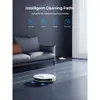 Laresar Robot Vacuums و MOP Combo ، 4000PA شفط قوي ، مكنسة كهربائية آلية مع تعزيز السجاد التلقائي ، الشحن الذاتي ، التحكم في التداول ،