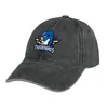 Bérets Thunderbirds-Logo Cowboy Hat Visière Thermique Casquette Bobble Designer Homme Femme