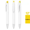 Point Pens Wholesale Sublimation Pen فارغة نقل الحرارة الترويجية المخصصة المخصصة مقطع DIY 100PCS/Pack Drop Delivery Office SC DHGEQ
