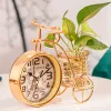 Clocks Home Bedside Desktop Desk ClockS Digital Bedrooms Miniatures Mini Desk Clock Living Room Horloge De Table Home Decoration ZY50TZ