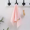 Asciugamano il viso per bambini in cotone puro assorbimento per bambini ricami per viso piccole salviette piccole