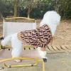 Sweats à capuche automne hiver pull pour animaux de compagnie chien chat tricoté une pièce vêtements à capuche hiver chaud Bichon Teddy Boomerang Corgi chemise vêtements pour chiots