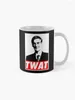 Canecas Jacob Rees-Mogg Twat Caneca de café original Copos de café da manhã Funnys para café