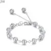 Chain Beautiful Crown Bracelet Beautiful Fashion Wedding Party Silver Cute Fox Lady Beautiful Ball Womens Jewelry Bracelet LH014 24325