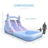 Commercial Grade Inflatable Water Slide with Splash Pool Bouncy Castle for Adults