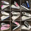 2024 Golden Sneaker Mid Slide Star Casual Chaussure Classique Blanc Do-old Dirty Francy Designer Femmes Hommes Chaussures Haut Baskets De Luxe Italie a2