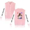 Rap YoungBoy Never Broke Again Baseball Uniform Fleecejacke Frauen Männer Streetwear Hip Hop Lg Ärmel Rosa Hoodie Sweatshirts n3rm #