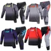 180/360 Vizen Nuklr Toxsyk Efekt Bnkr ensemble d'équipement Combos Moto ATV maillot pantalon Motocross vtt tout-terrain saleté vélo vêtements combinaison de course