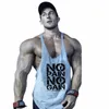 صالات رياضية تجريب قميص صمام Stringer Tank Top Men Bodybuilding Clothing Fitn Mens Sportwear Sets Muscle Singlets U9oe#