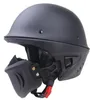 Capacetes de motocicleta estilo rouge capacete ponto multi função rosto aberto motobike zr666 para adultos1518034