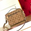 M44875 Metiss Pochette через плечо Дизайнерские сумки-тоут Женский мужской клатч Сумка почтальона через плечо Роскошная сумка модный кожаный портфель с тиснением Сумка-мессенджер ремень