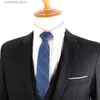 Gravatas de pescoço gravatas de algodão gravata magro para homens mulheres casual xadrez pescoço gravata para festa de negócios casamento gravatas adulto terno magro pescoço gravatas para presentes y240325