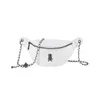 Borsa di design 2024 borsette Solido Colore alla moda Personalità fresca e bella croce Croce scuro Stile gotico una spalla Crossbody Chain Womens