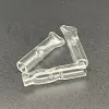 OD 8mm 12mm Flat Mouth Smoking Glass Filter Tip 30mm 35mm Length Holder Tube For Rolling Paper Dry Herb Tobacco Pipe LL